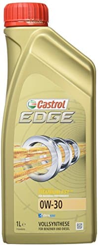 Castrol EDGE 0W-30 Titanium FST - Huile 100% Synthèse - ACEA C3 / API SN - 1L