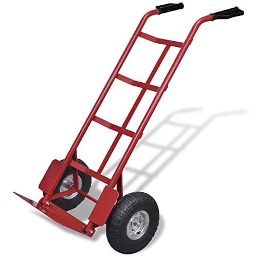 Diable Acier Renforcé 200kg - Châssis Tubulaire Ø32mm - Roues Pneumatiques