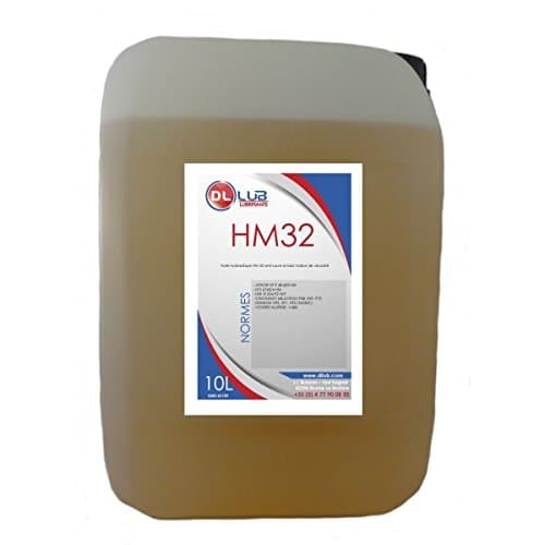 DLLUB HM 32 - Huile Hydraulique Anti-Usure ISO VG 32 - DIN 51524-2 HLP - 10L