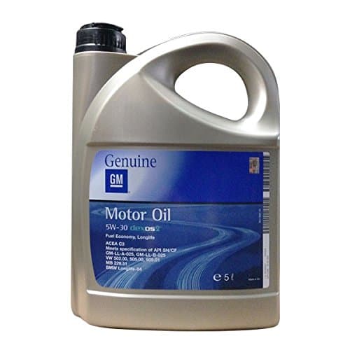 Huile Moteur GM Genuine 5W-30 dexos2™ - Lubrifiant Synthétique ACEA C3 API SN/CF