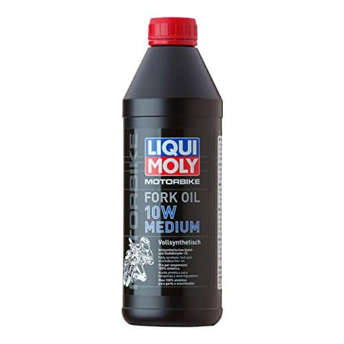 Liqui Moly 2715 Motorbike Fork Oil 10W Medium - 100% Synthétique - 1L