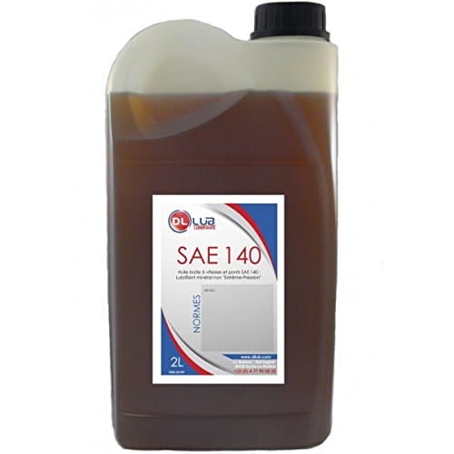 DLLUB SAE 140 - Huile de Transmission Minérale API GL-1 - Bidon 2L