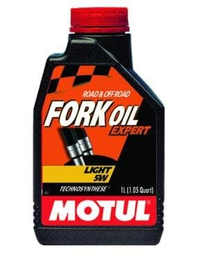 Motul Fork Oil Expert Light 5W - Fluide Technosynthese Haute Performance - 1L