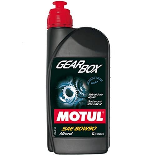 Motul Gearbox 80W90 - Lubrifiant Minéral EP au Bisulfure de Molybdène - 1L