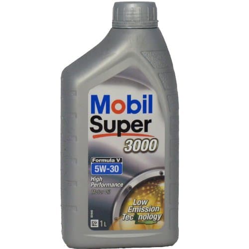 Mobil Super 3000 Formula V 5W-30 - Lubrifiant Synthétique VW 504.00/507.00 - 1L