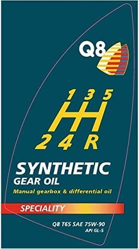 Q8 T 65 75W-90 - Lubrifiant Synthétique Transmissions API GL-5 - 1L