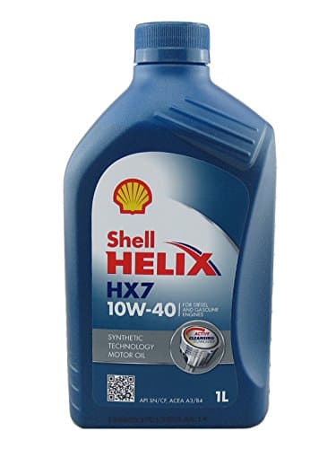 Huile Moteur Shell Helix HX7 10W-40 - Technologie de Synthèse - ACEA A3/B4 - 1L