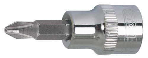 KS Tools 918.3868 Douille Tournevis CHROMEplus 3/8" Phillips PH1 DIN 3120