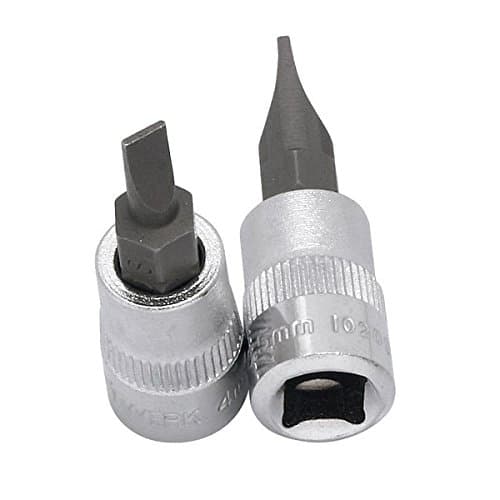 Douille-embout KRAFTWERK 102055 | Fente 5.5mm | Carré 1/4" | Acier S2 HRC 58-62