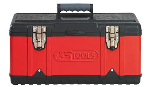 KS TOOLS 850.0355 - Caisse à Outils Hybride Acier/Polymère 395x180x170 mm