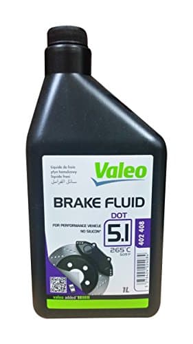 Liquide de Frein Valeo DOT 5.1 Haute Performance - Bidon 1L - Réf. 402408