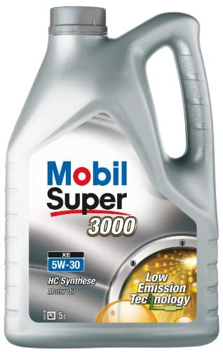 Huile Moteur Mobil Super 3000 XE 5W-30 - Synthèse Low-SAPS - 5L - ACEA C3