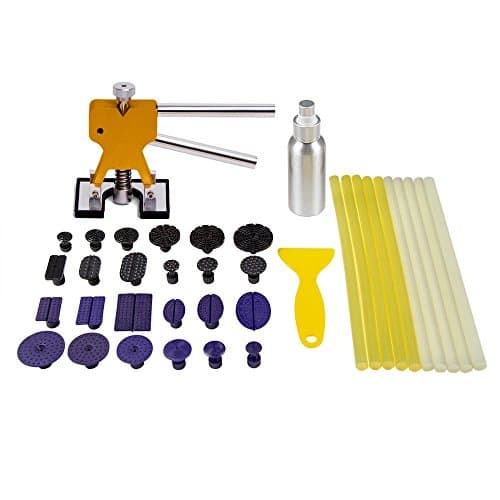 Kit PDR Mookis 37 Pcs : Dent Lifter Aluminium Anodisé & 24 Onglets Polymères