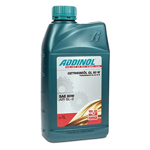 ADDINOL GL 80W - Huile de Transmission Minérale API GL-3 - Bidon 1L