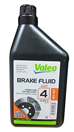 Valeo 402403 - Liquide de Frein Synthétique DOT 4 - Haute Performance - 1L