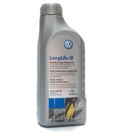 Huile Moteur VW Original LongLife III 5W-30 G 052 195 M2 - Norme VW 504.00/507.00