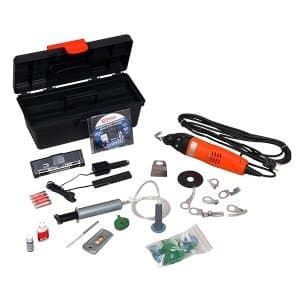 Kit Réparation Pare-brise KS TOOLS 14 Pièces - Système Haute Pression & UV 12V