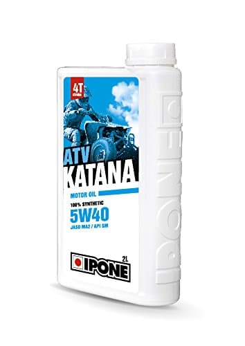 IPONE Katana ATV 5W40 - Lubrifiant 100% Synthèse Esters - JASO MA2 / API SM
