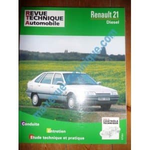 RTA Renault R21 Diesel - Revue Technique Automobile ETAI (1986-1995)