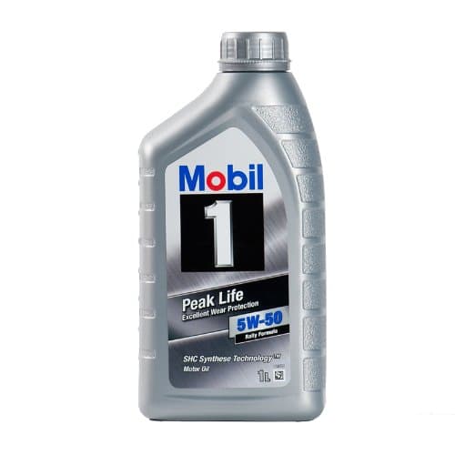 Mobil 1 FS 5W-50 Peak Life - Huile Moteur Synthétique Haute Performance - 5L