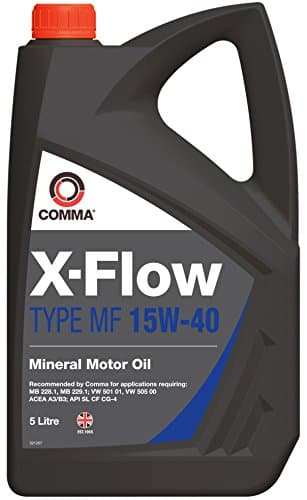Huile Moteur Comma X-Flow MF 15W40 - Minérale Haute Performance - 5L