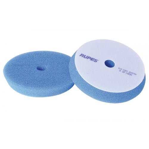 RUPES BigFoot Coarse Blue Foam Pad - Ø80/100mm - Cellules Ouvertes Haute Densité