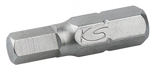 KS TOOLS 911.2259 - Jeu de 5 Embouts Hex 4,0 mm - Entraînement 1/4" DIN 3126 C6,3