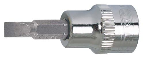 Douille tournevis KS Tools CHROMEplus 1/4" Fente 6,5 mm - ISO 2380-1 / DIN 5264