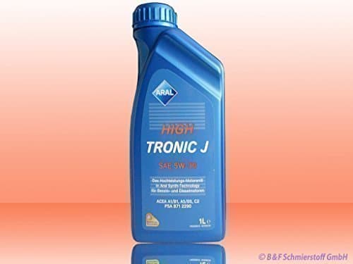 Huile Moteur ARAL HighTronic J 5W-30 - Norme PSA B71 2290 - Low SAPS - 1L