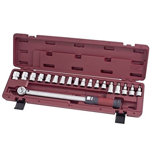 Coffret KRAFTWERK 3235K1 : Clé Dynamométrique 1/2" 40-200 Nm + 18 Douilles