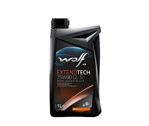 Wolf Polygear GL5 75W80 - Lubrifiant Transmission Hypoïde MIL-L-2105 C/D - 1L