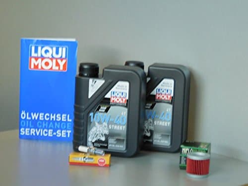 Kit Maintenance Suzuki UH 125 Burgman : Huile 10W-40, NGK CR8E, Filtre ISO 4548