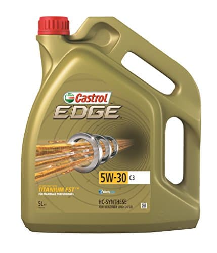 Castrol EDGE 5W-30 C3 - Lubrifiant 100% Synthèse Fluid TITANIUM - 5L
