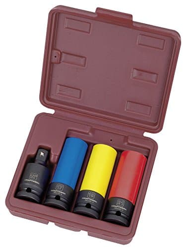 Coffret KRAFTWERK 3083 - 4 Pcs 1/2" : Douilles Chocs Cr-Mo & Cardan Spécial Jantes