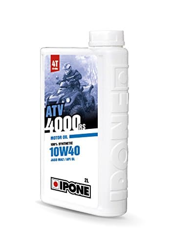 IPONE ATV 4000 RS 10W40 - Lubrifiant Semi-Synthétique Ester - JASO MA2 / API SL