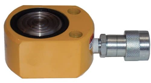 KS TOOLS 640.0150 Vérin Hydraulique Plat Simple Effet 10-20T - Course 11mm