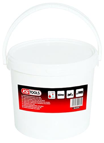 Pâte de Montage Pneu KS TOOLS - Seau 5kg - Formule Blanche Anti-Glissement