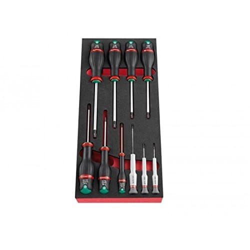 Module 10 Tournevis Torx® & Resistorx® FACOM MODM.AEX - Plateau Mousse XL