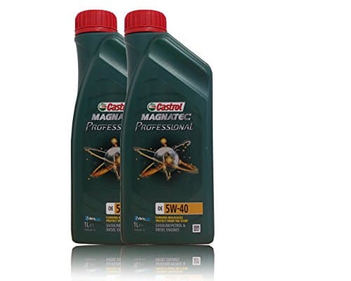 Castrol Magnatec Professional OE 5W-40 - Lubrifiant Synthétique HC - 2x1L