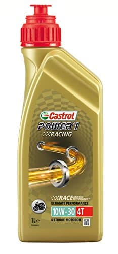 Castrol POWER 1 Racing 4T 10W-30 - Lubrifiant 100% Synthèse - Norme API SL/JASO MA2