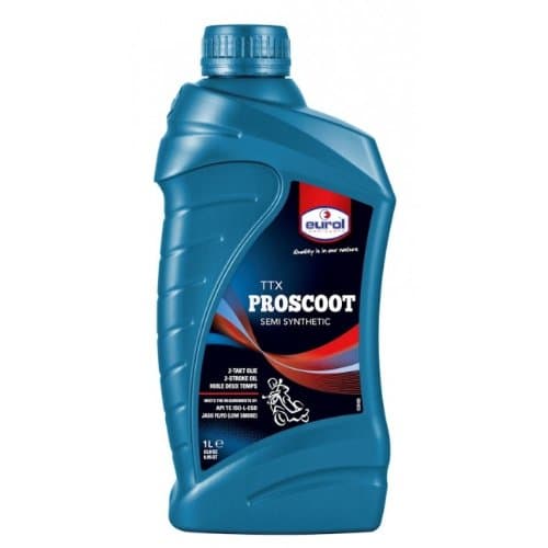 Huile Synthétique Eurol TTX Pro Scoot 2T | Norme JASO FC | 1 Litre