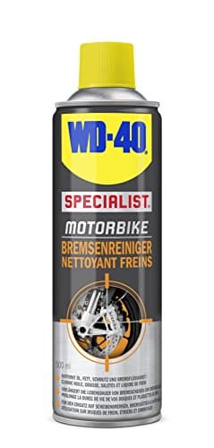 WD-40 Specialist Moto Nettoyant Freins 500ml - Solvant Haute Pression 360°
