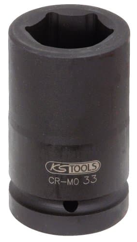 KS TOOLS Douille à Choc Longue 1" - 36 mm - Chrome-Molybdène - DIN 3129