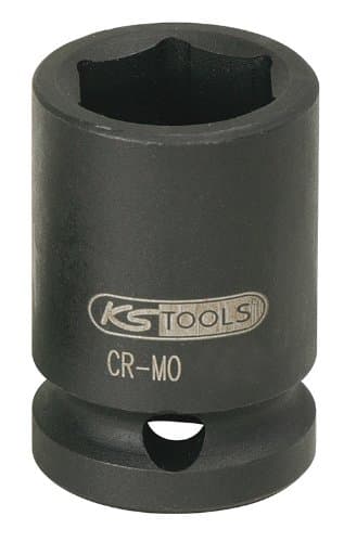 KS TOOLS 515.1009 Douille à chocs 6 pans 1/2'' - 9 mm - Chrome-Molybdène DIN 3129