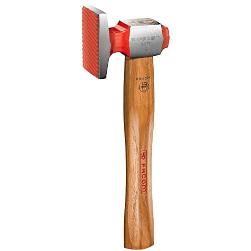 Facom 867D Batte à Retreindre Striée - Manche Hickory - Tête Polie