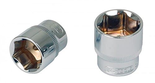 KS TOOLS 918.3904 Douille 3/8" CHROMEplus 6 Pans - 7/16" | DIN 3124 / ISO 2725