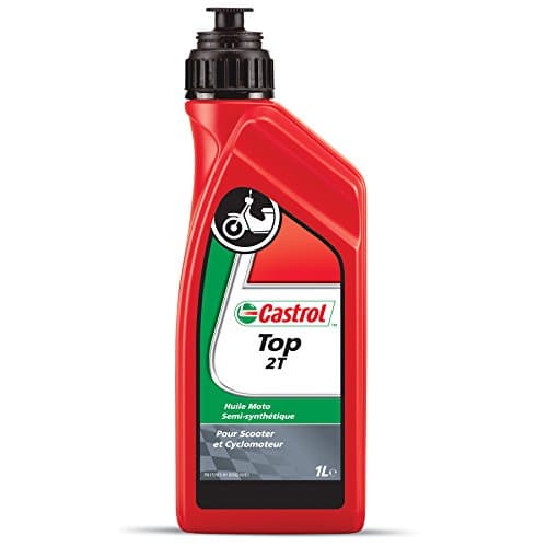 Castrol Top 2T - Lubrifiant Semi-Synthétique Haute Performance API TC - 1L