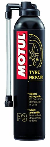 Motul MC Care Tyre Repair P3 - Aérosol 300ml - Réparation Pneus Tubeless/Tube