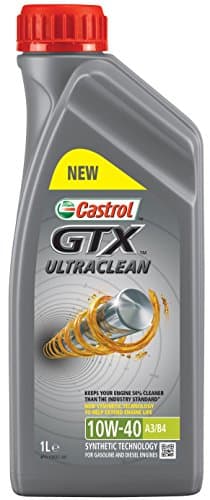 Huile Moteur Castrol GTX Ultraclean 10W-40 A3/B4 - Technologie de Synthèse