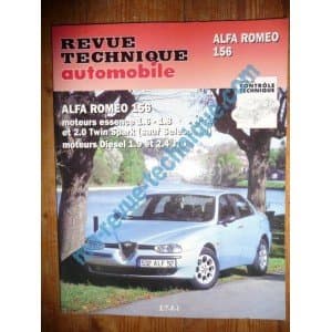 Revue Technique Automobile Alfa Romeo 156 - RTA 627.1 - Essence & JTD
